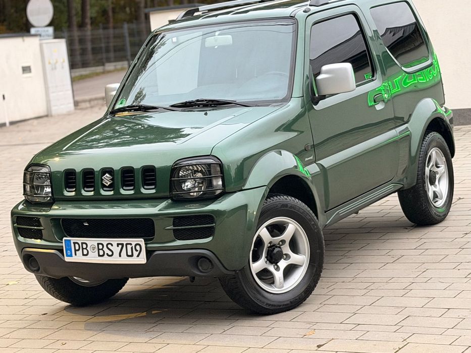 Suzuki Jimny 4x4#1.3 Benzyna#Z Niemiec#Jeden Wł.#Stan Idealny#Klima#ORYGINAł#