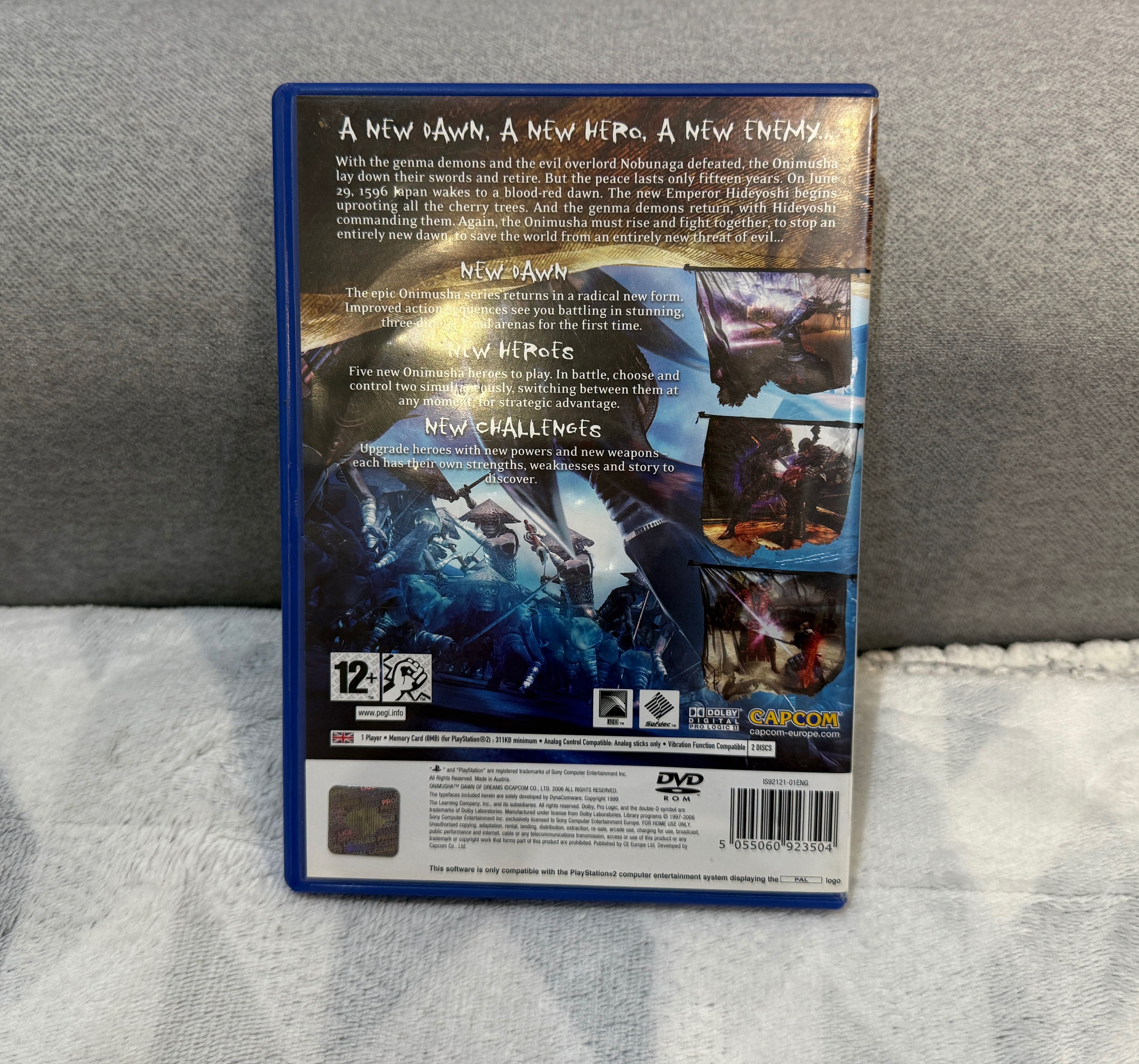 Gra ps2 Sony PlayStation 2 Onimusha Dawn of dreams