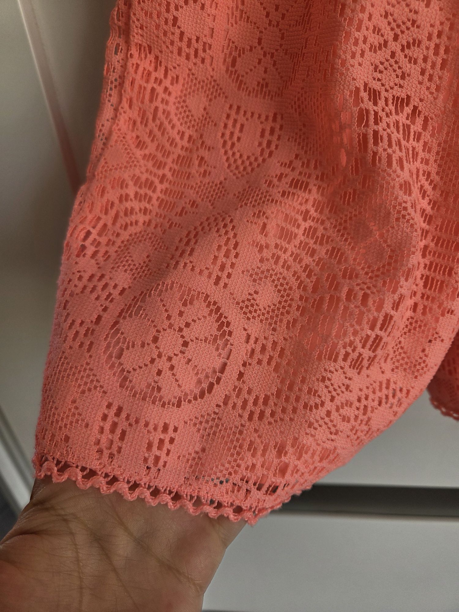Kombinezon letni koronkowy Primark r.122cm 6-7 lat