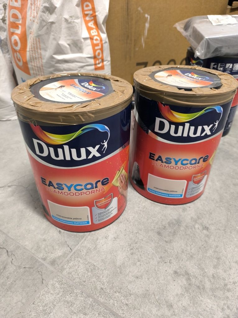 2 szt. Farba Dulux Easy care Mistrzowskie Płótno 5l