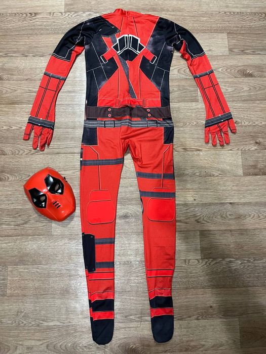 Костюм супергерой дед пул 8-9-10 років маска в комплекті