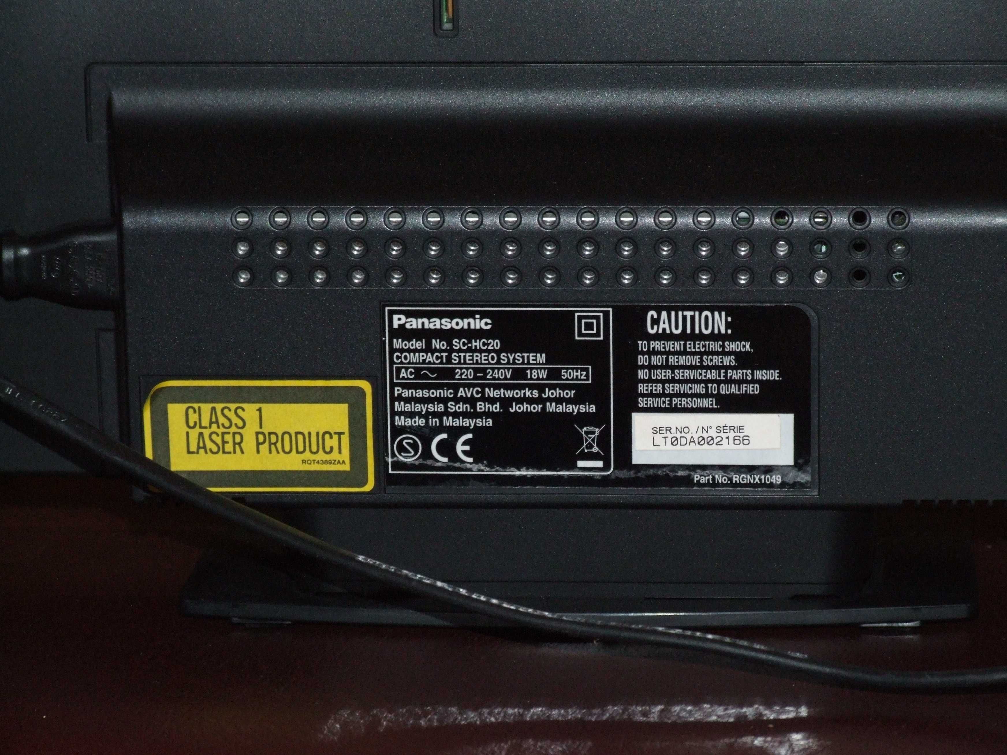 Wieża Panasonic SC-HC20
