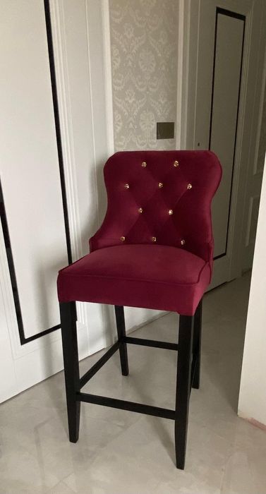 Krzeslo, hoker, glamour, 2 szt