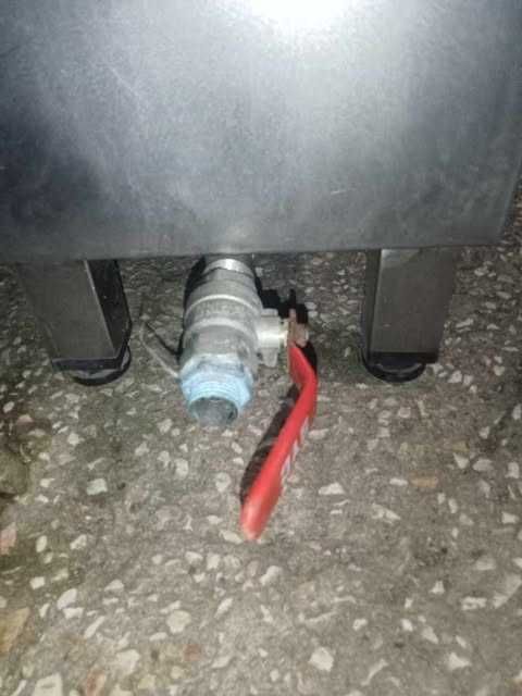 Cuba/Tanque de Lavagens em Inox com Válvula