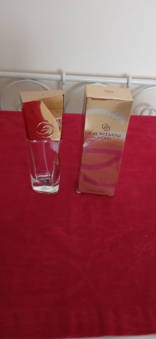 Frasco + caixa Giordani Gold, para coleção