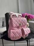 Рюкзак chanel рожевий