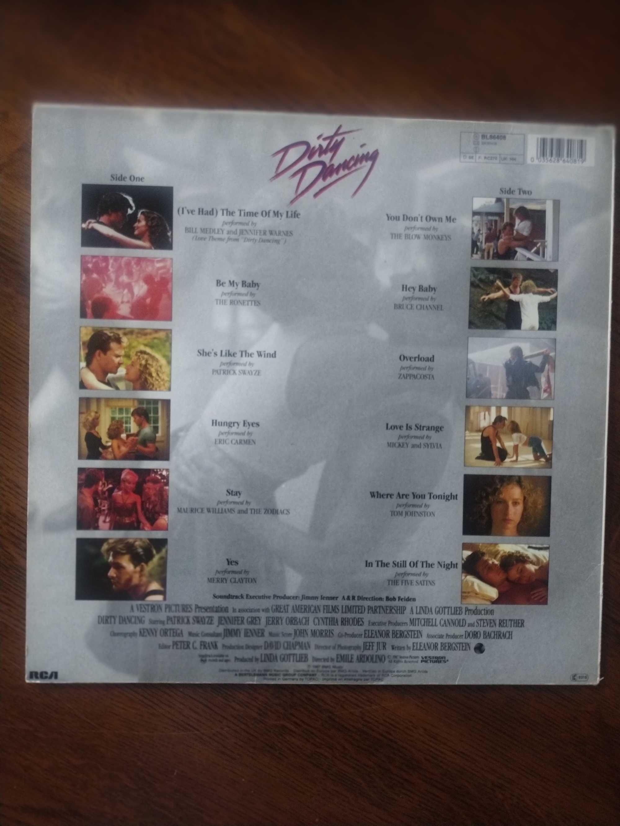 Płyta winylowa - Dirty Dancing - ścieżka dźwiękowa z filmu - LP