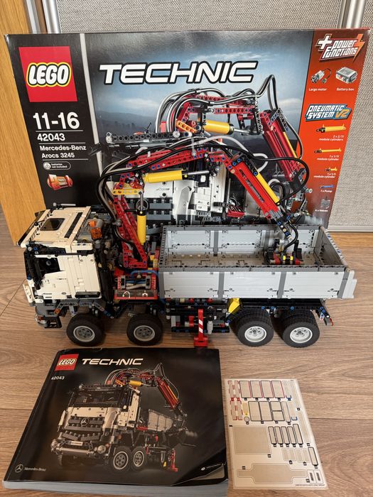 Lego technic 42043 tir Mercedes-Benz Arocs 3245 okazja idealny