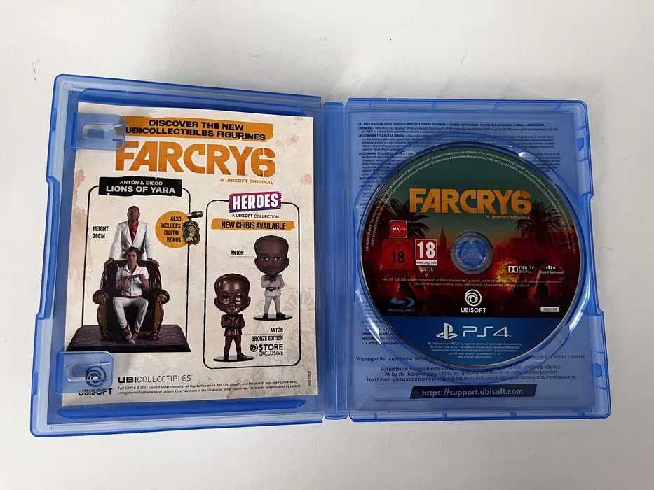 Gra Farcry 6 Ubisoft Playstation PS4 PS5 Płyta PL