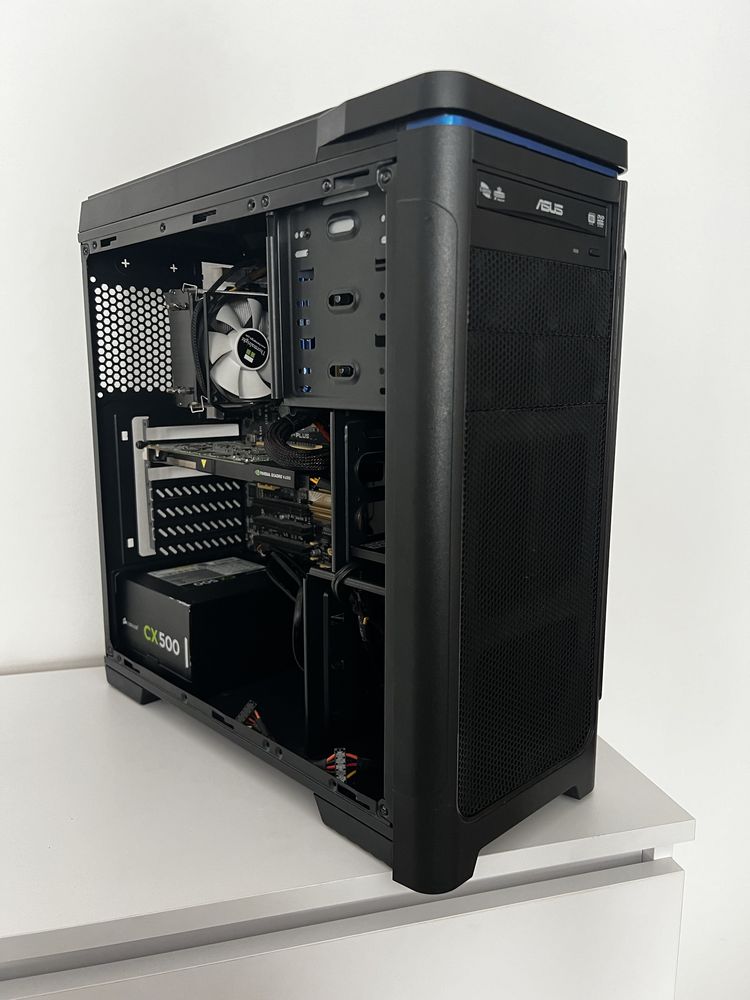 I5 4440 Quadro K4000 2GB 16GB RAM SSD Corsair Asus Nvidia komputer