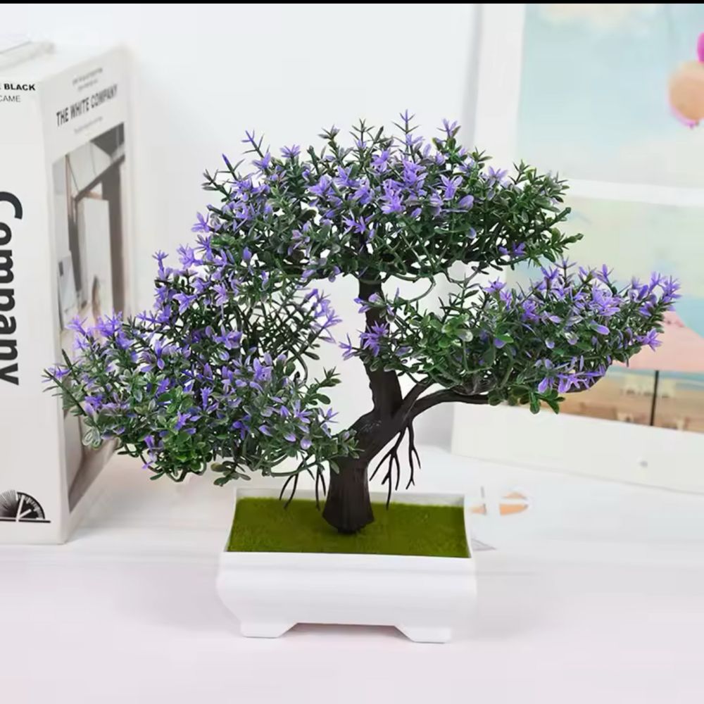 Sztuczne drzewko Bonsai w doniczce to elegancka dekoracja do domu
