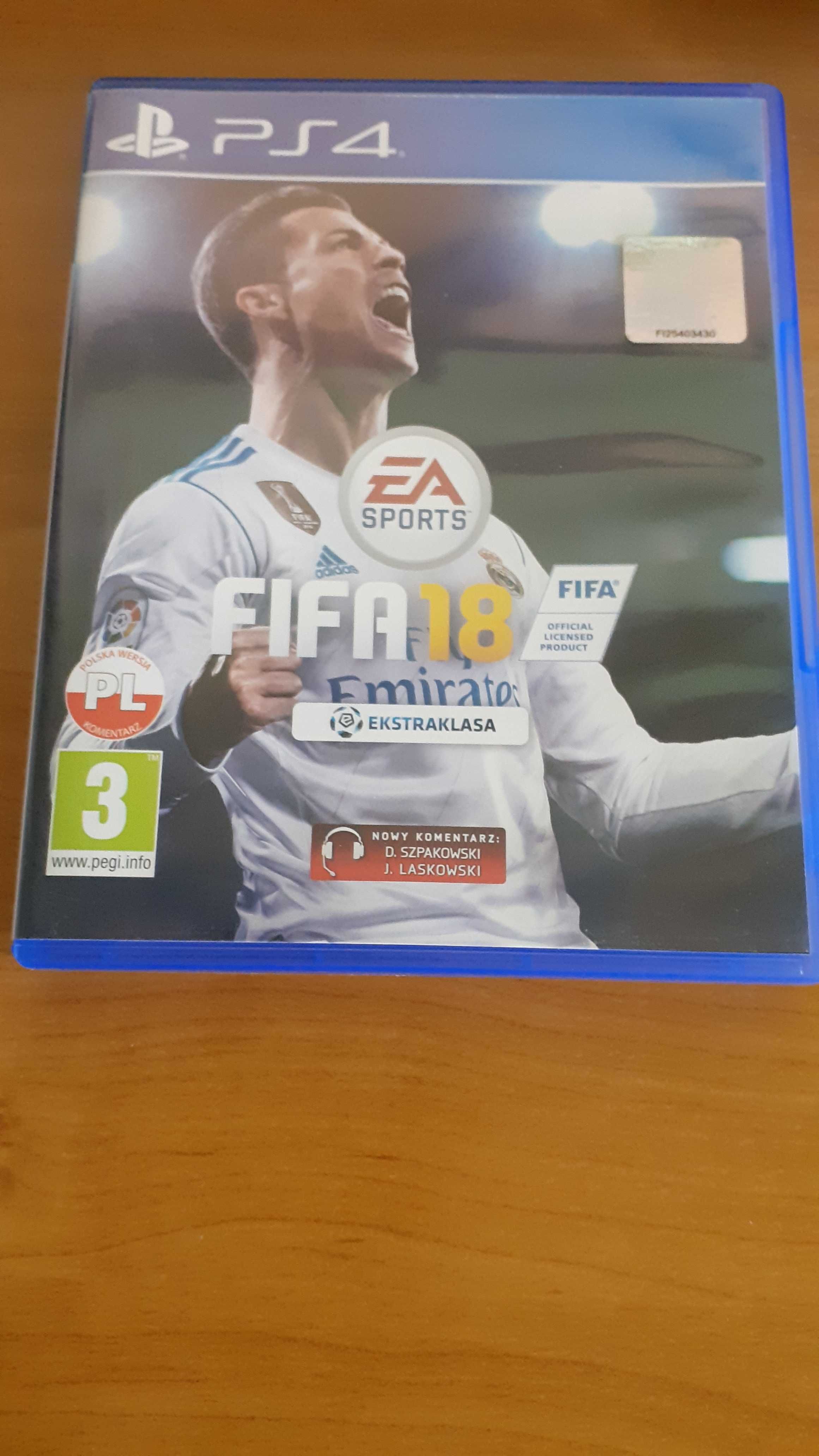 FIFA 18 PS4 polska wersja językowa