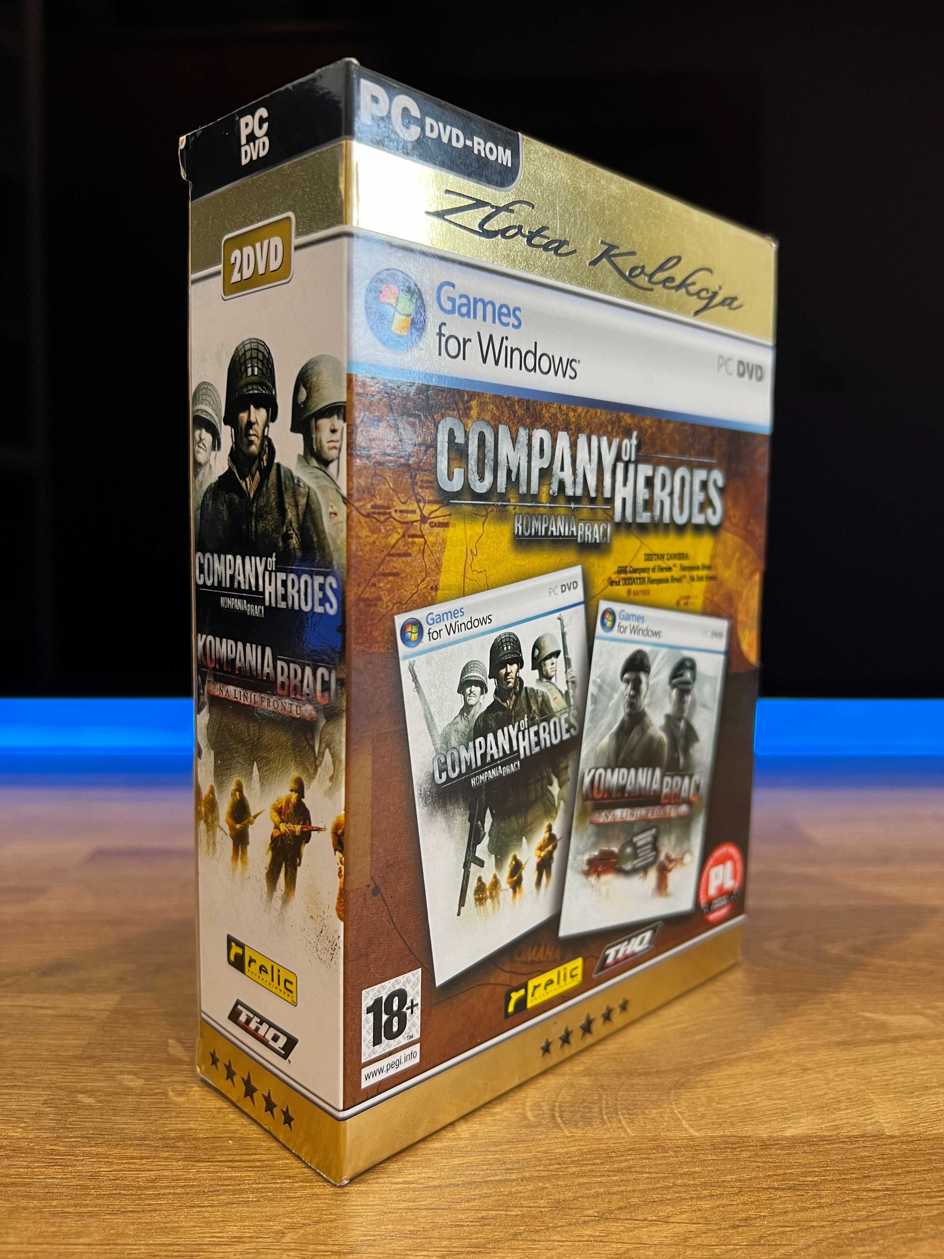 Company of Heroes (PC PL 2007) mini BIG BOX wydanie Złota Kolekcja