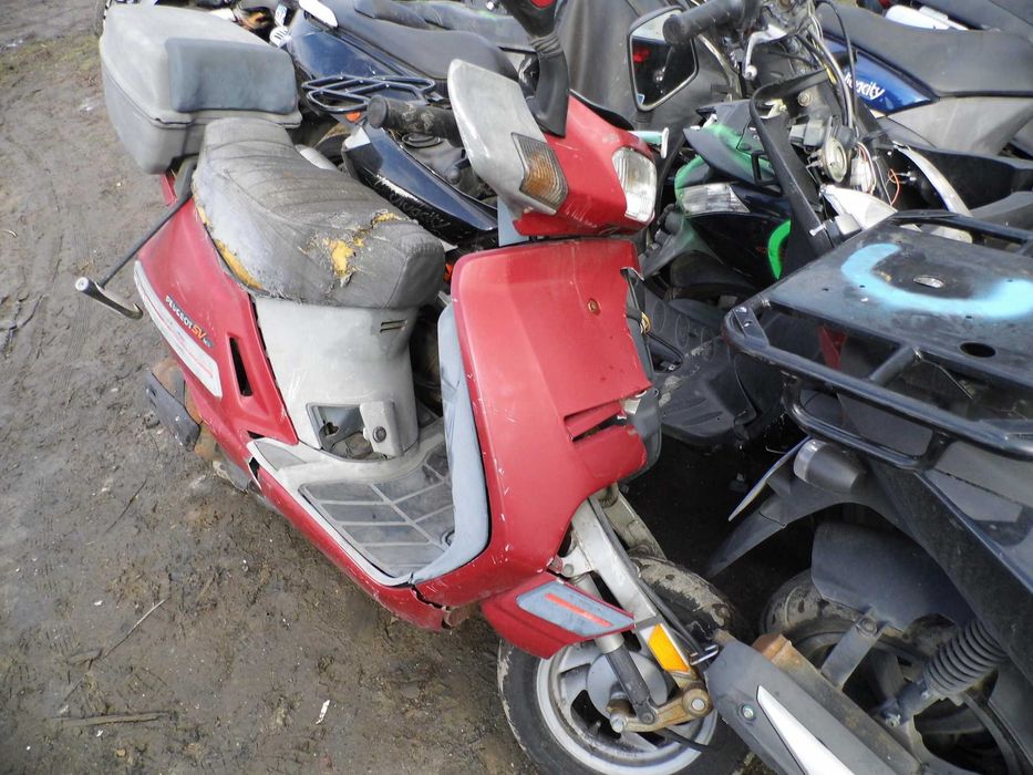 PEUGEOT SV 125 silnik czesci lagi lampa gaźnik moduł