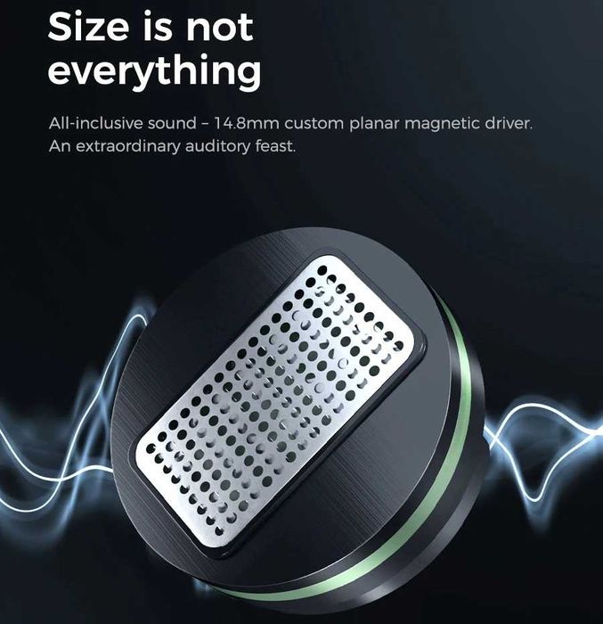 ⇒ LetShuoer S12 Pro - планарные наушники с драйвером на 14.8mm!