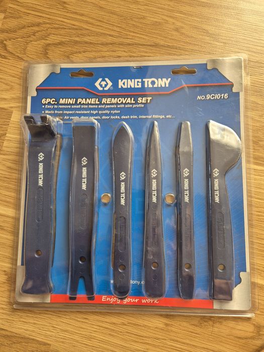 Набор съемников для обшивок салона лопатки KINGTONY 9CI016 6 предметов