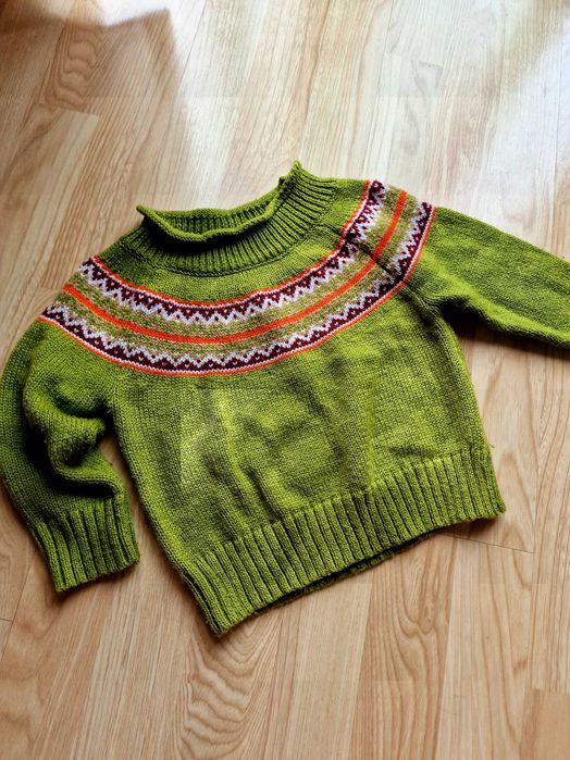 Camisola malha verde