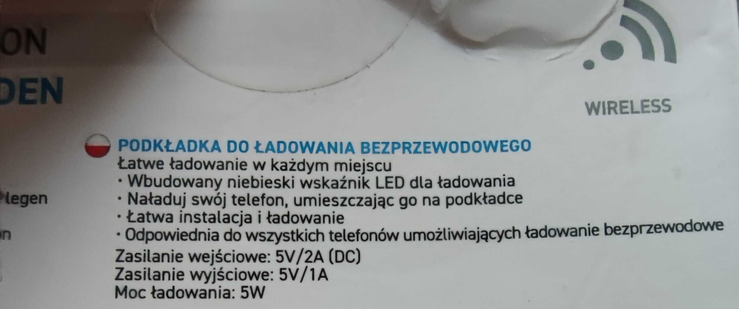 Ładowarka indukcyjna Soundlogic nowa
