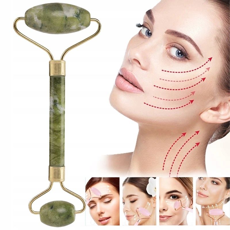 Masażer roller kamień gua sha kit
