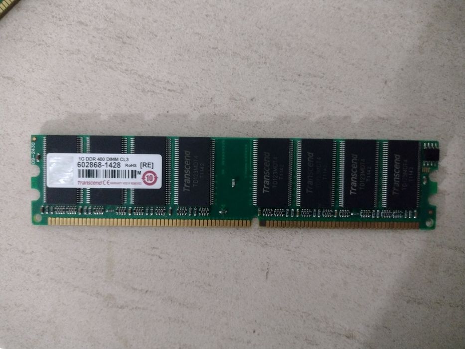 DDR 400 1g por pente