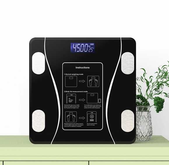 Підлогові ваги для фітнесу з блютузим весі напольные