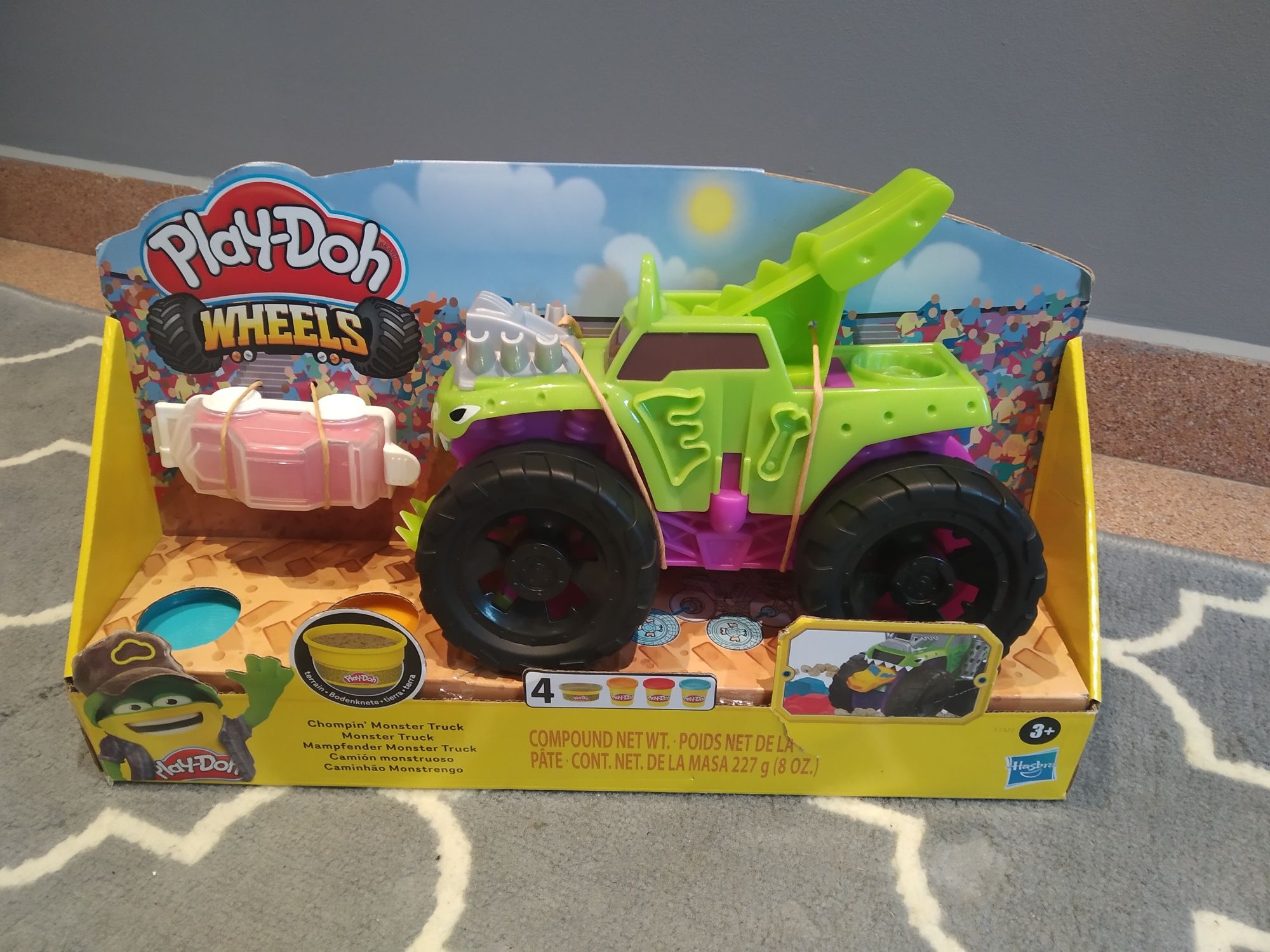 Ciastolina Play Doh Wheels Monster truck