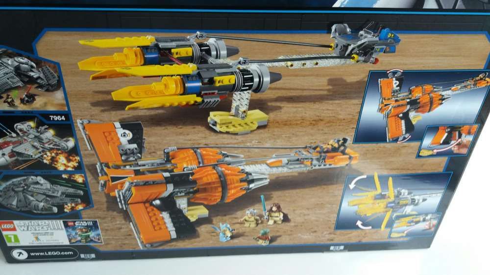 Lego Star Wars 7962 Anakin & Sebulba's Podracers. Selado.(ultimo set)