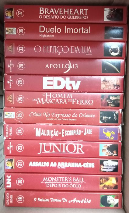 Filmes VHS de coleção originais