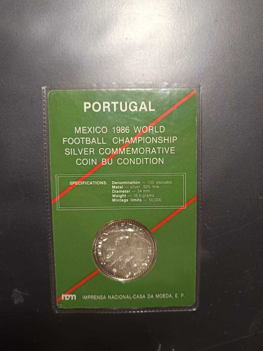 1986 – Prata BNC – Mundial de Futebol México