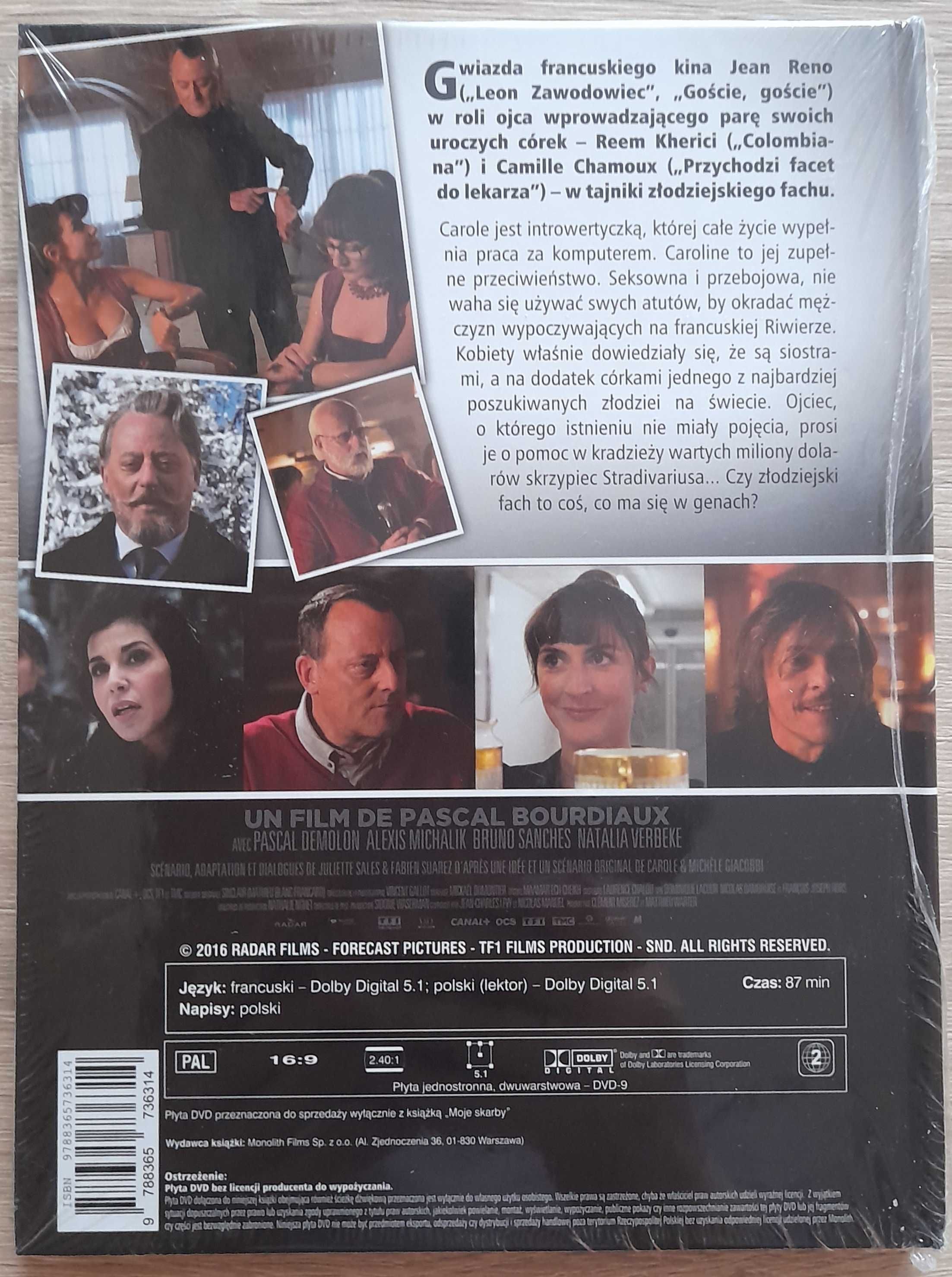 Film Moje skarby dvd NOWY w FOLII Jean Reno