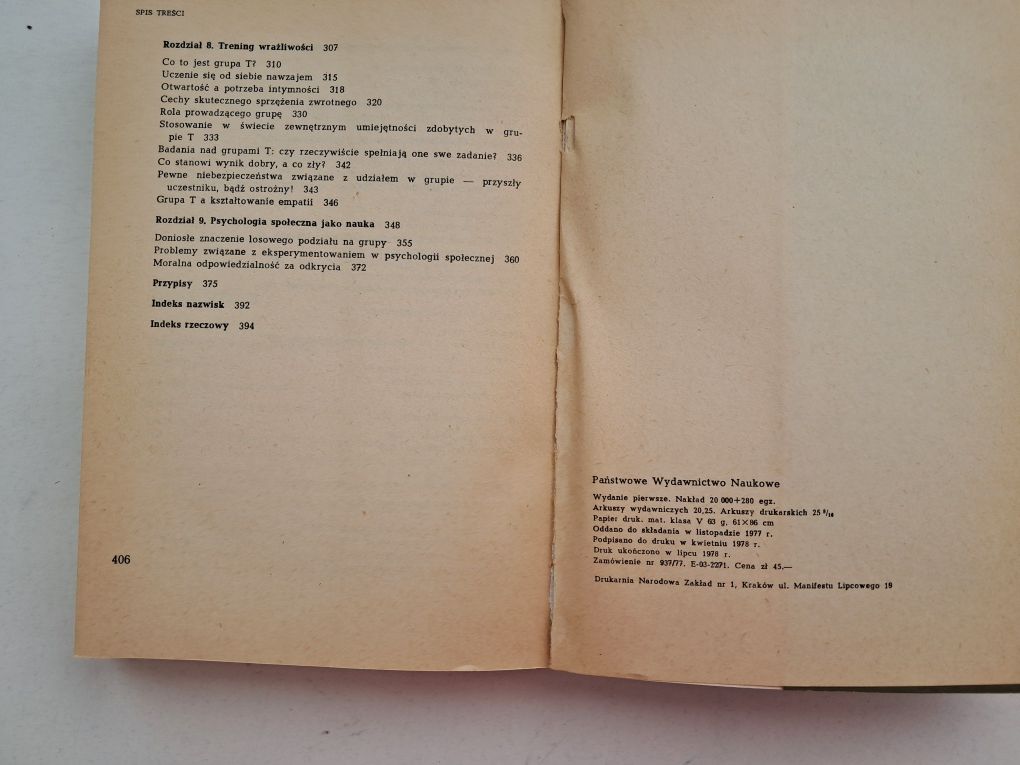Człowiek-istota społeczna Elliot Aronson