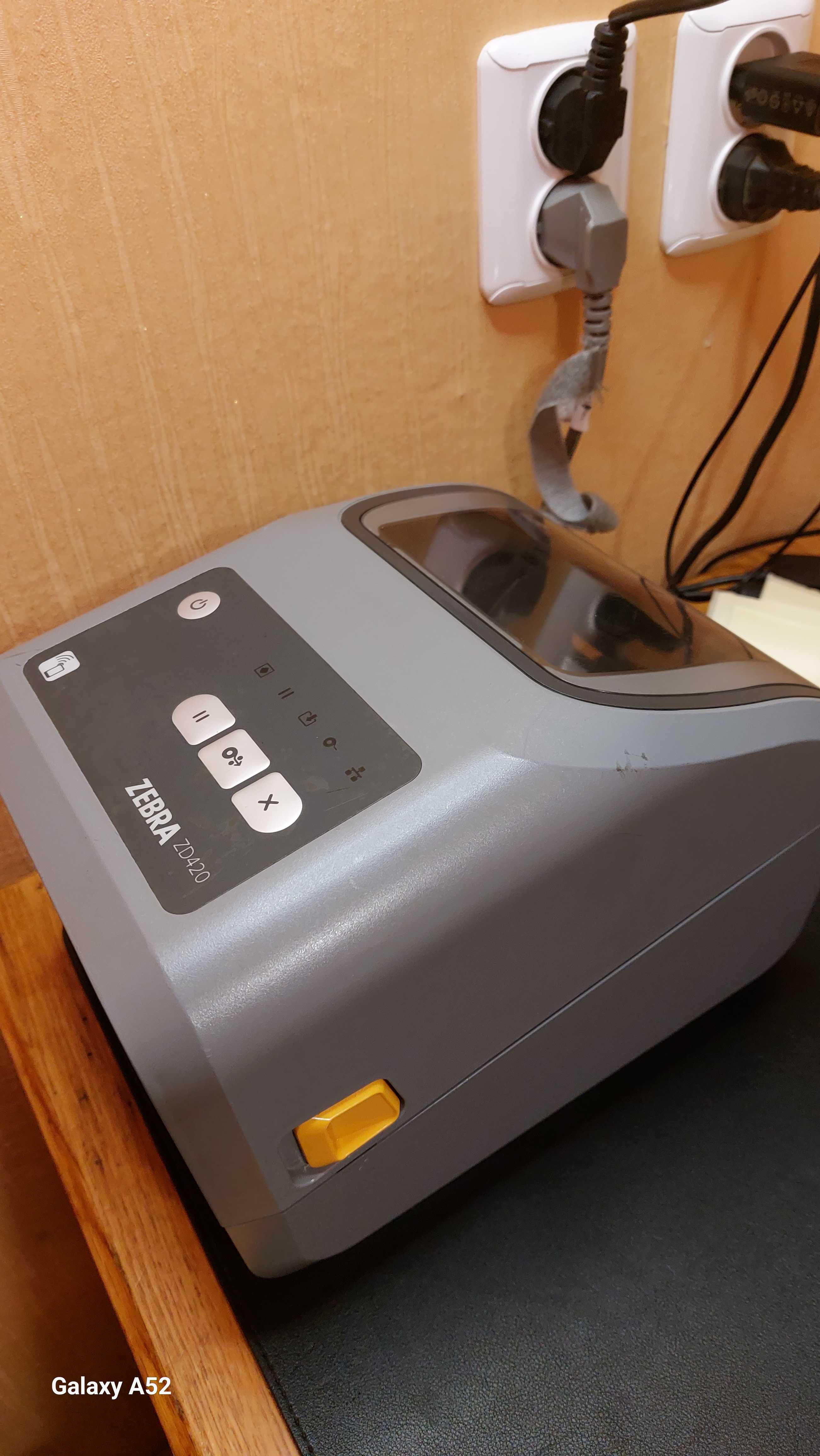 Термотрансферний принтер етикеток Zebra ZD420 300 dpi (WiFi)