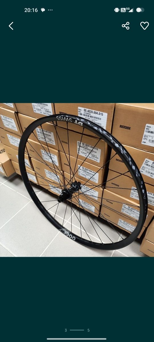 Tylne koło DT Swiss M 1900 SPLINE – 29" | 30mm | Clincher | 6-śrubowe