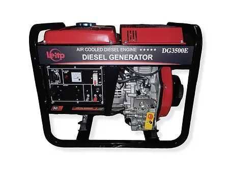 Генератор дизельний  LeiTeng Power DG3500E потужністю 3.5 кВт