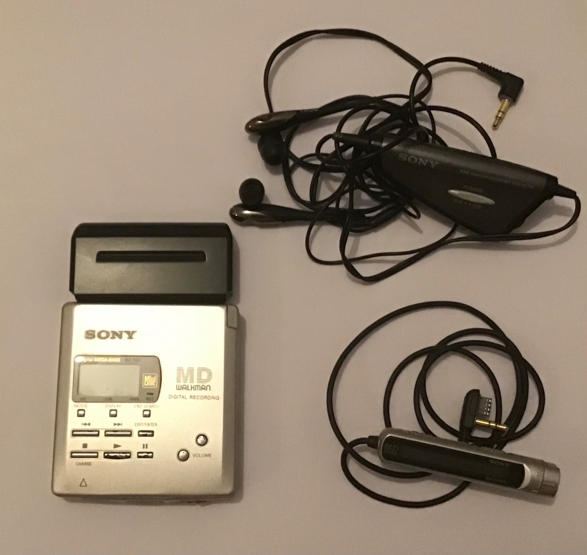 Minidisc Sony MZ-R55