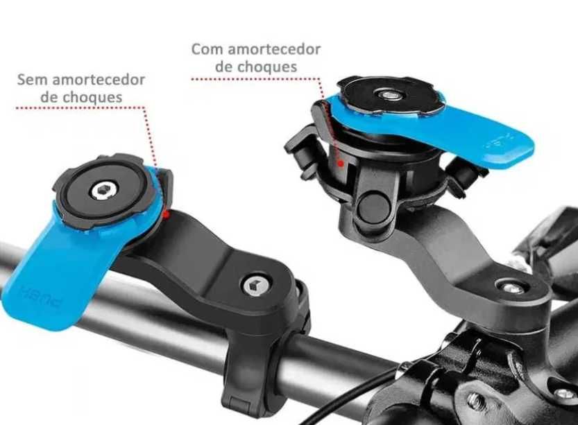 Amortecedor de vibração "Quad Lock" para telemóvel.