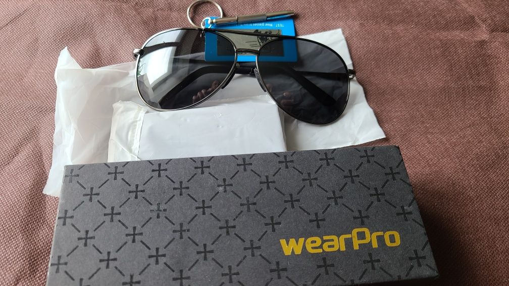 Сонцезахисні окуляри wearPro Polarised-Sunglasses-Mens-Womens-Pilot