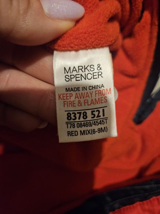 Chłopięcy zimowy kombinezon