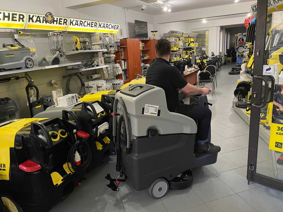 Szorowarka LAVOR QUICK 36 myje odsysa alternatywa KARCHER BD BR zmywa