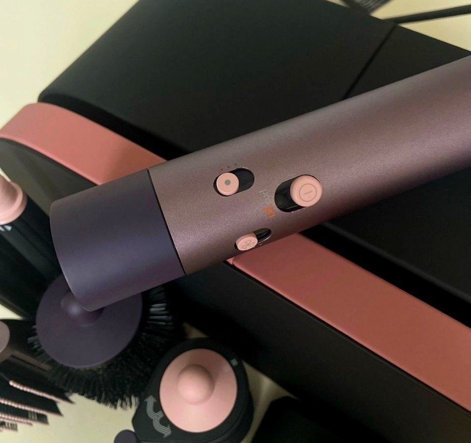 Стайлер Dyson Airwrap i.d HS08 Straight & Wavy Jasper Plum з Bluetooth