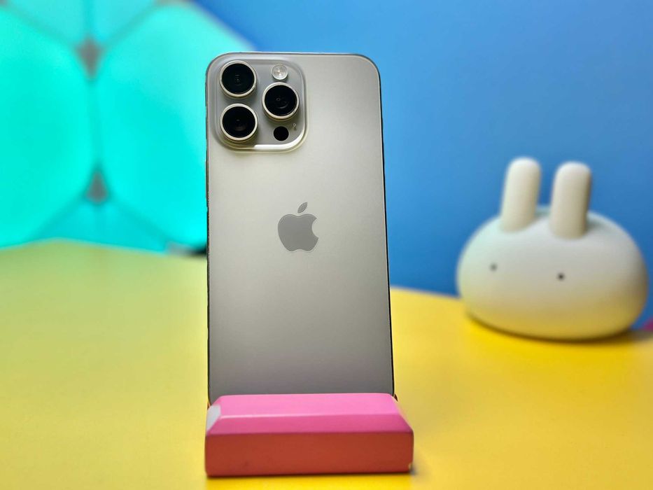Смартфон Apple iPhone 15 Pro Max 256GB Natural(150287) Б/У З ГАРАНТІЄЮ