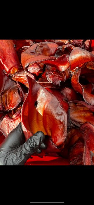 Ucho uszy dla psa 25 sztuk naturalnie wędzone