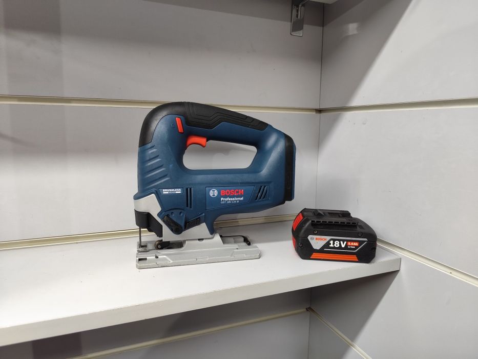 Bosch GST 18V- 125B безщітковий акумуляторний лобзик Бош Оригінал