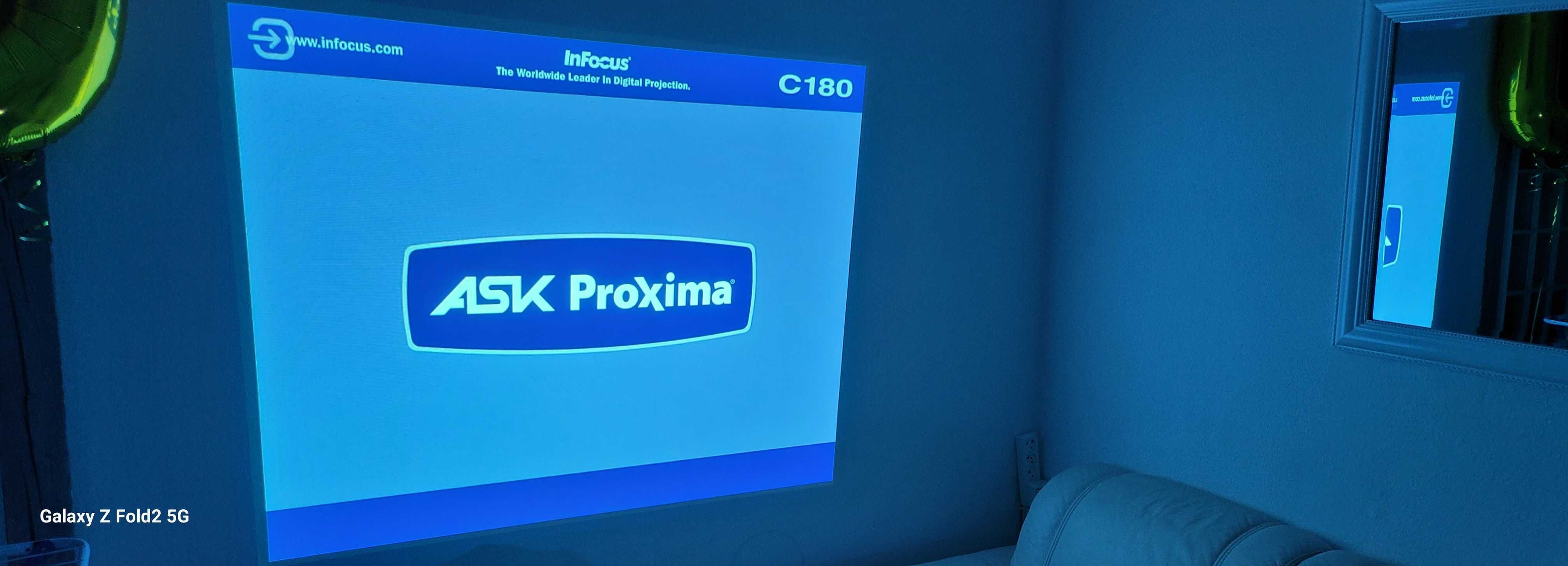 Projektor LCD ASK PROXIMA C180 - zadbany, super obraz!