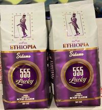 Кофе в зернах Lucky 555"Ethiopia Sidamo" (Эфиопия Сидамо) 565гр.