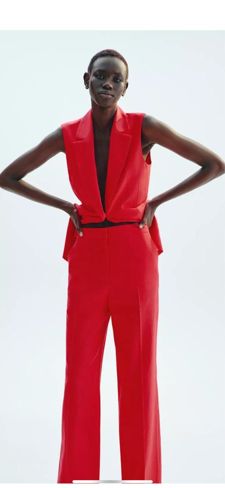 Костюм Zara оригінал льняний