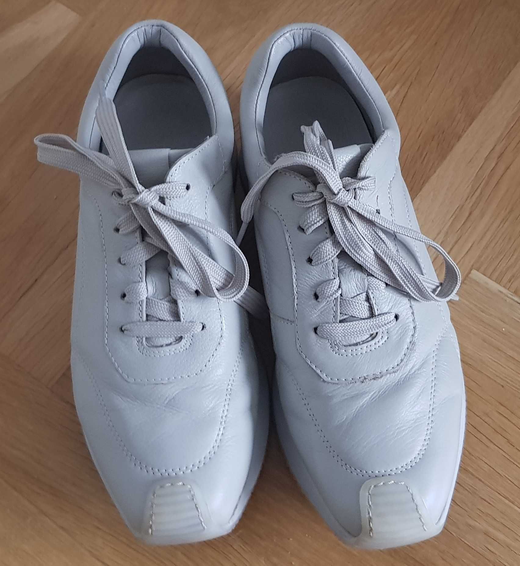 Piękne skórzane Sneakersy Gino Rossi - rozmiar 39