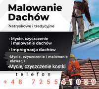 Malowanie dachów, elewacji.Remonty-wykonczenia.Panele,płytki