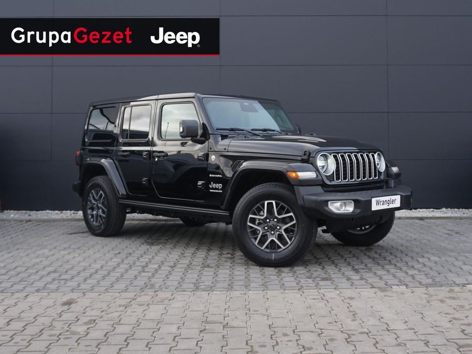 Jeep Wrangler Sahara GME 2.0 Turbo 272 KM ATX 4WD - czarny