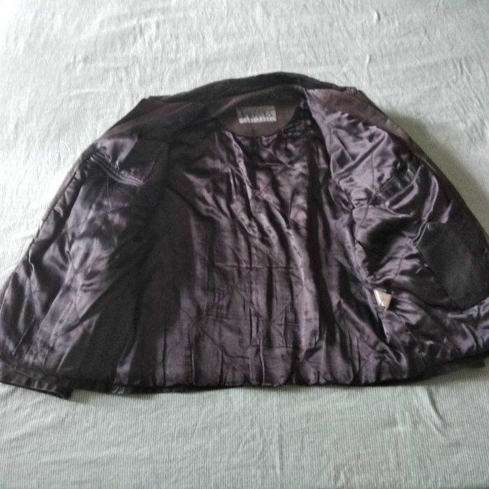 Casaco vintage em pele XXL